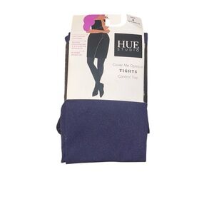 HUE Studio Blackberry Opaque Tights